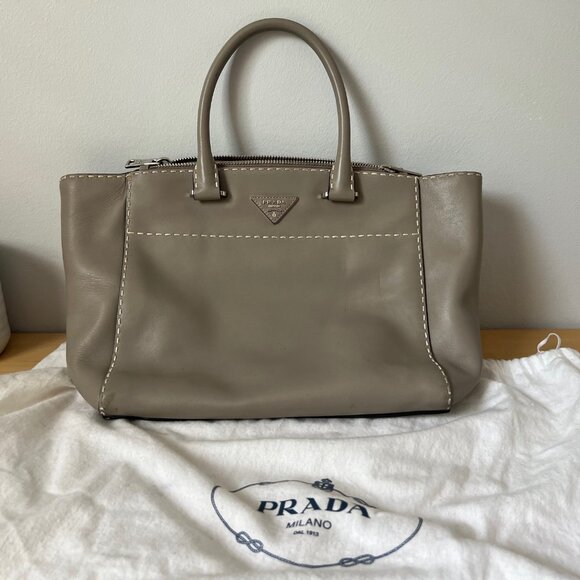 Large Prada Leather Tote - Picture 1 of 6